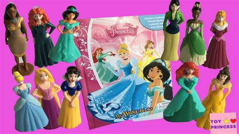 Disney Princess My Busy Book ディズニープリンセス Ariel Belle Rapunzel Aurora