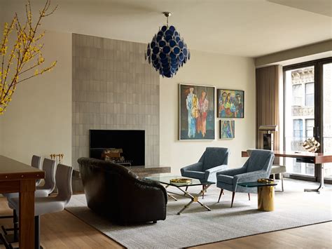 Soho Loft Apartment Contemporary Living Room New York By