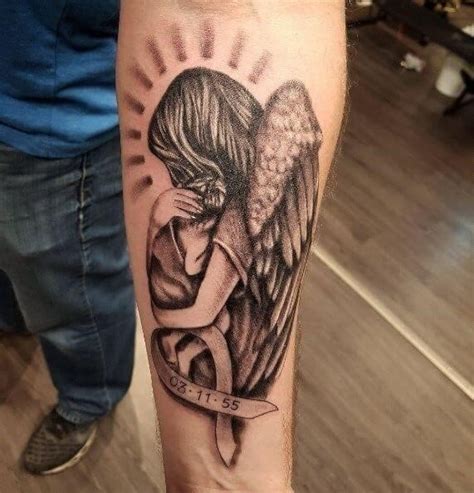 Guardian Angel Sleeve Tattoos For Men