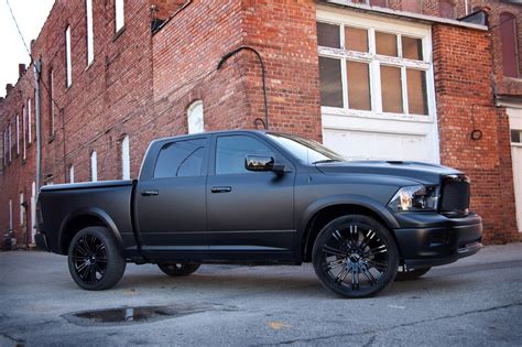 Sold by wewvole and ships from amazon fulfillment. Lowered Ram Matte Black | Automotive | Jacked up trucks ...