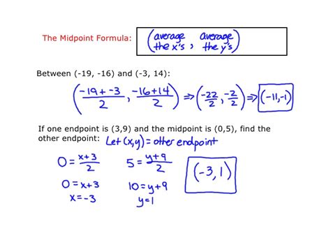 This problem were given a midpoint and an end point and asked to find the other end point. Day 2 And 3 Midpoint And Slope
