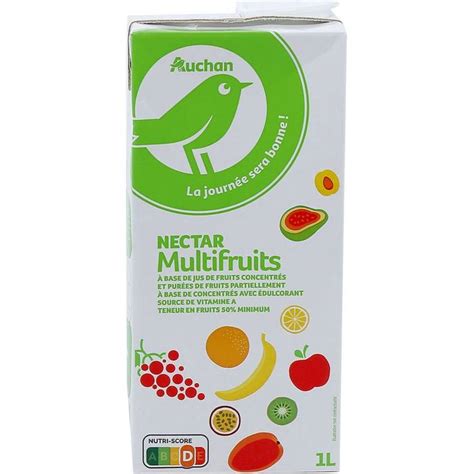 Auchan Nectar Multifruits 1l