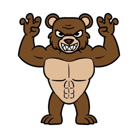 Grizzly Bear Cub Illustrations Royalty Free Vector