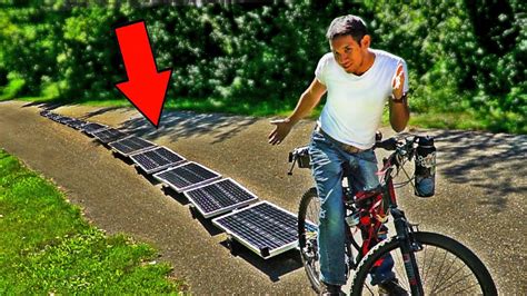 Making An Infinitely Powered Solar E Bike Youtube