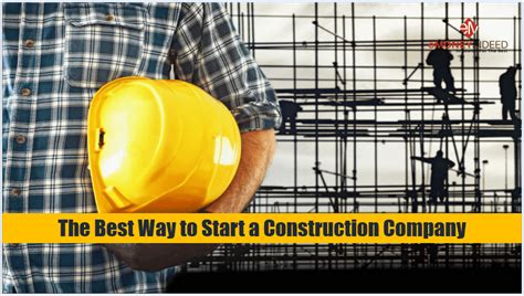 Before you join any work at home program. The Best Way to Start a Construction Company - eMoneyIndeed