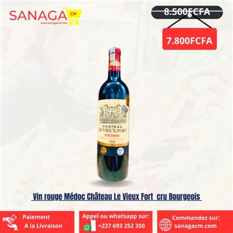 Médoc Château Le Vieux Fort cru Bourgeois Sanaga CM