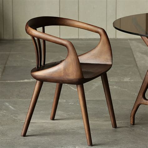 Premium Handmade Wooden Arm Chair Wood Chair Design Wooden Dining