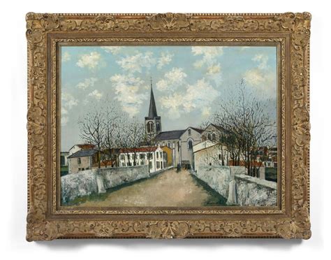 Sold Price Maurice Utrillo 1883 1955 Église De Pont Saint Martin