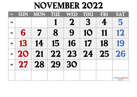 2022 Calendar With Week Numbers Printable Premium Templates Printable