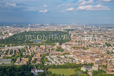 Aerial View Aerial View Of Albert Hall Kensington Hyde Park