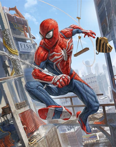 Marvel Spider Man Ps4 Marvel Fanart Marvel Comics Comics Anime