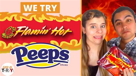 We Make Flamin Hot Peeps Flamin Hot Cheetos Peeps Youtube