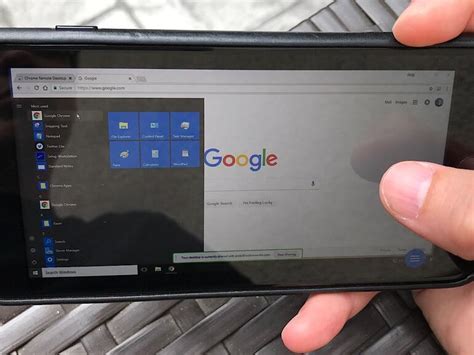 Here's how to use google's remote desktop to make the connection. How to connect remotely with Chrome Remote Desktop ...