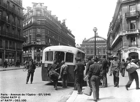 Paris Autobus 1940 1950