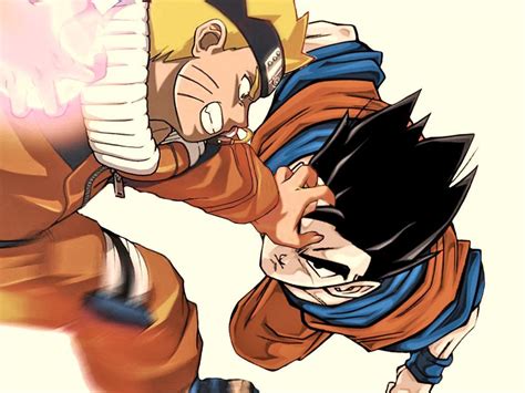 Goku dragon ball vs naruto. Goku Vs Naruto Wallpapers - Wallpaper Cave