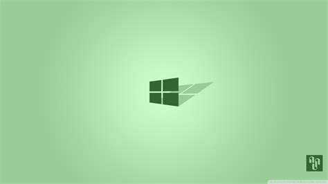 Green Windows 10 Wallpaper Supportive Guru