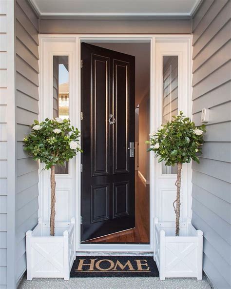 Welcome Home To This Classic Hamptons Style Front Entrance Design
