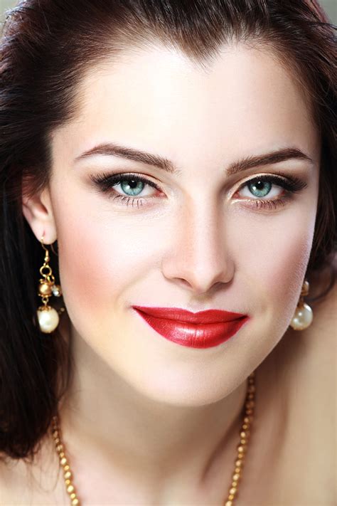 Beautiful Woman Face By Olena Zaskochenko Photo 57859742