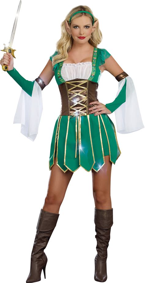 Women S Warrior Elf Costume
