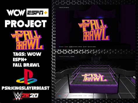 Wcw On Espn Fall Brawl Psnkingslayerbeast Logos In The Comments