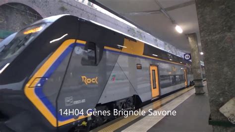 Train à Gênes Piazza Principele 19 Novembre 2019 Youtube