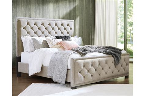 bellvern queen upholstered bed ashley furniture homestore