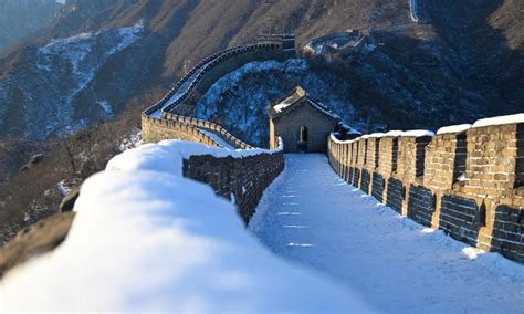 Snow Scenery Of Mutianyu Section Of Great Wall Global Times