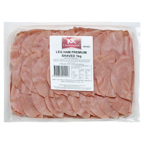 Shaved Leg Ham Premium 1kg Don Krc Atmos Foods