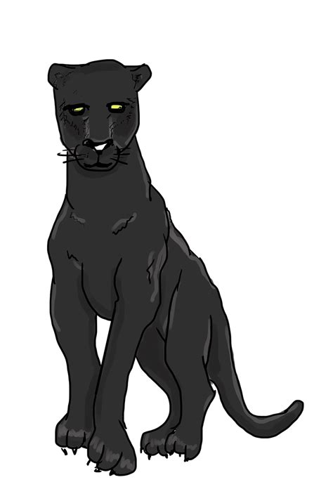 Download Black Panther Panther Wild Cat Royalty Free Stock Illustration