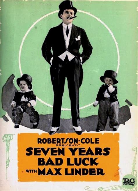 Seven Years Bad Luck 1921