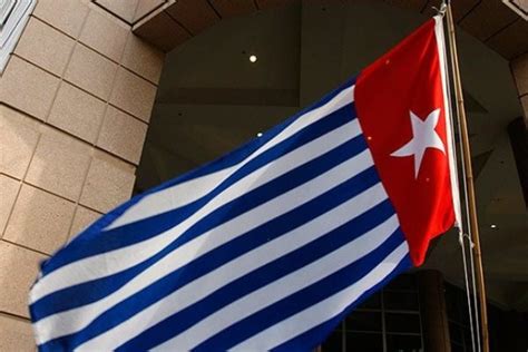Pro Papua Merdeka Kibarkan Bendera Pasca Kisruh Tni Australia Satu