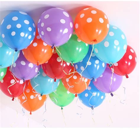20pcs 12inch Latex Polka Dots Balloons Wedding Birthday Balloons