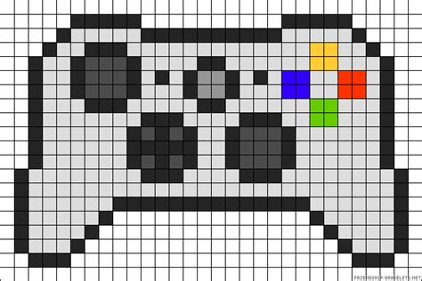Pixel Art Xbox 360 Controller