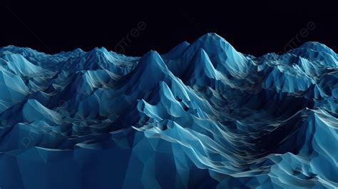 Polygonal Mountain Textures In High Resolution 3d Graphics Background