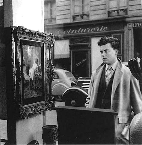 Robert Doisneau An Oblique Look In Front Of The Romis Shop Rue De