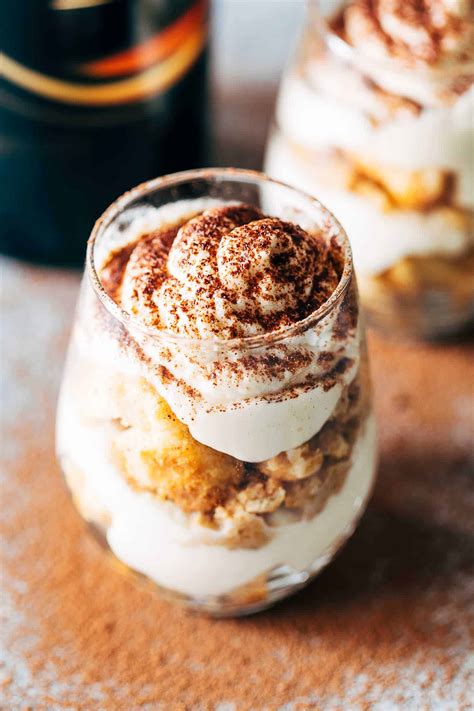 Steamed eggs with milk dessert recipe Easy Baileys Tiramisu Trifle Cups (Without Eggs / Eggless)