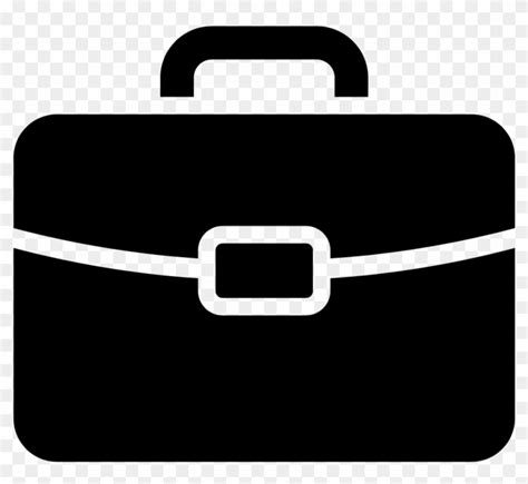 Black Business Kena Davis In Il Work Bag Icon Blue Hd Png Download
