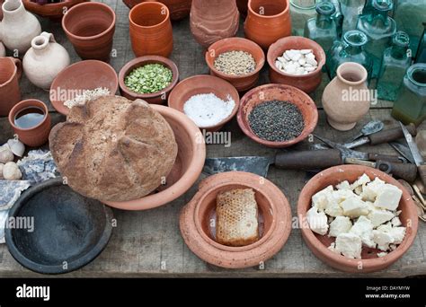 Ancient Roman Food Hi Res Stock Photography And Images Alamy