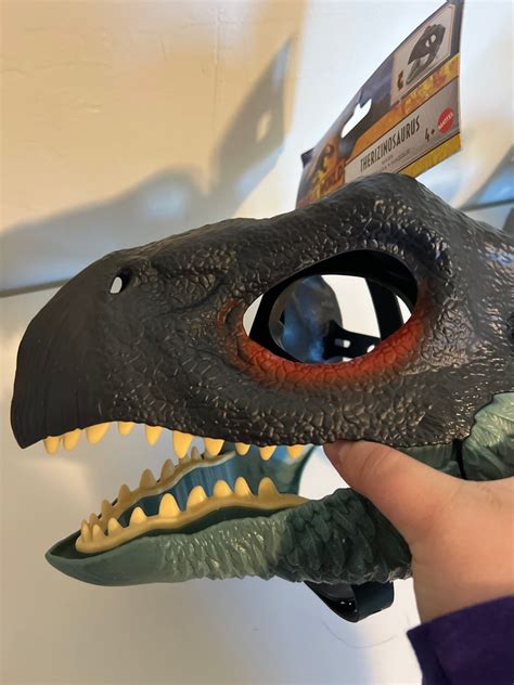 Dino Mask Therizinosaurus Etsy Australia