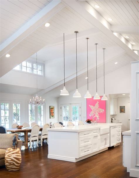 Vaulted Ceilings White Wood Finishes And An Abundance Of Natural