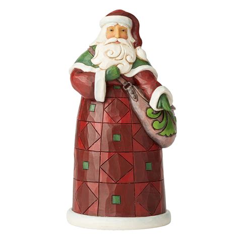 Buy Heartwood Creek By Jim Shore Santa With Satchel Figurine Online At