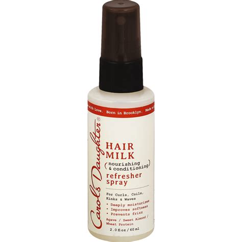 Carols Daughter Hair Milk Refresher Spray For Curls Coils Kinks And
