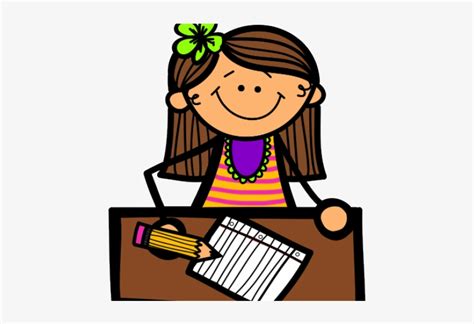 Student Working Clipart Png Image Transparent Png Free Download On