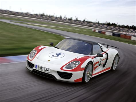2014 Porsche 918 Spyder Weissach Race Racing Wallpapers Hd