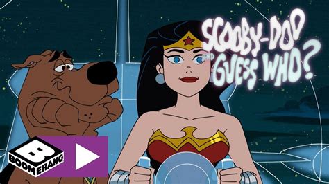 Scooby Doo And Guess Who Wonder Woman And Scooby Boomerang Uk 🇬🇧