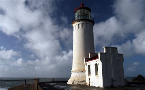 Wallpaper Sea Architecture Coast Lighthouse Cloud 2560x1600 Px
