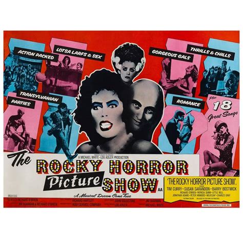 The Rocky Horror Picture Show Original British Film Poster John