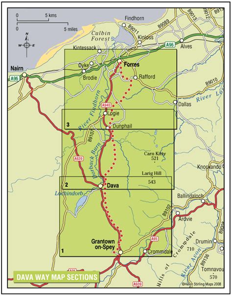 The Dava Way Moray Ways