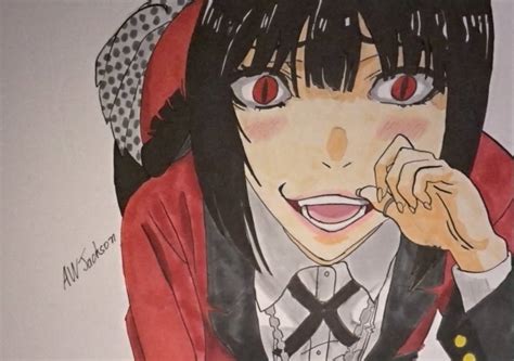 Yumeko Jabami Speed Drawing By Jakspii On Deviantart