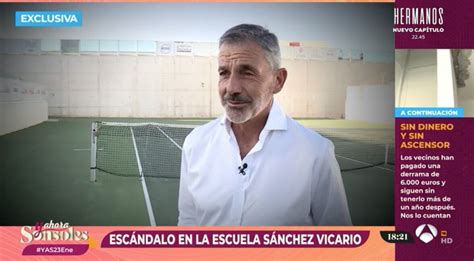 La Escuela De Tenis De Emilio Sánchez Vicario Salpicada Por Un Presunto Escándalo De Abuso